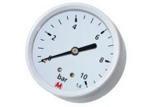 MANOMETR-WJ : Manometr, ciśnieniomierz 0-10 bar - gwint 1/2 cala