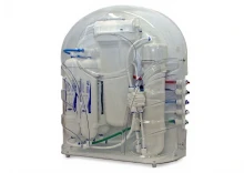 NLINE-CLEAR-RO7 : profesjonalny filtr RO z biorezonatorem - w przeźroczystej obudowie