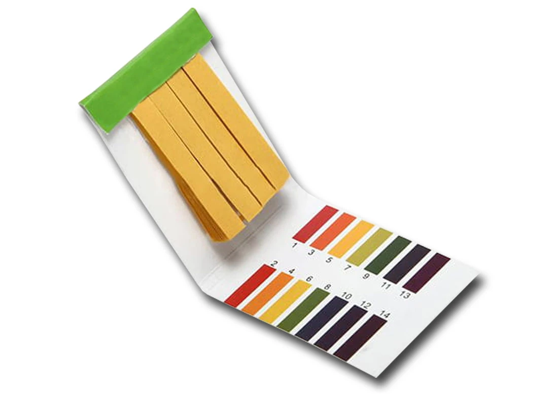 PH-TEST-1.0-14.0 : Tester paskowy wody - pH (odczyn) 1,0 - 14,0 papierek lakmusowy