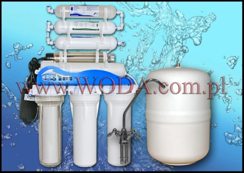 RO8-USTM-EMI : Odwrócona osmoza z mineralizacją, BIO i lampą UV