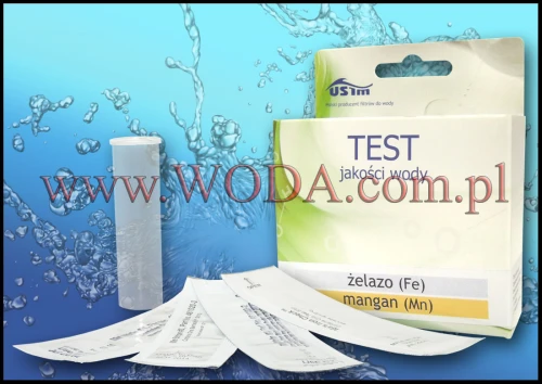 TEST-4 : Tester paskowy wody - żelazo i mangan