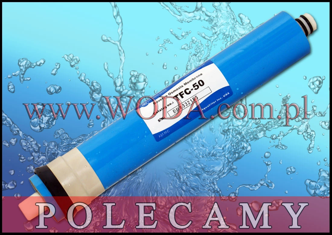 TFC-50 : Oryginalna membrana Aquafilter 50 GPD (do 180 litrów / dobę)