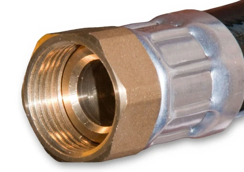 TUBE-1M-34 : Wąż przyłączeniowy ciśnieniowy 1 metr, gwint 3/4 cala