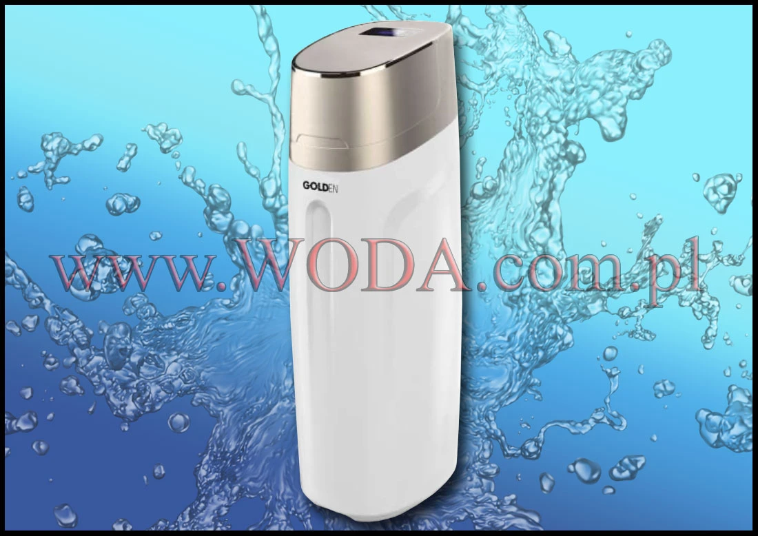 WS-20-LCD-GOLDEN : Profesjonalny zmiękczacz wody do domu do 8 osób (funkcja dezynfekcji)