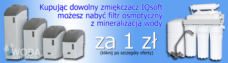 filtr odwróconej osmozy za 1 zł zmiękczacze wody Erie IQsoft