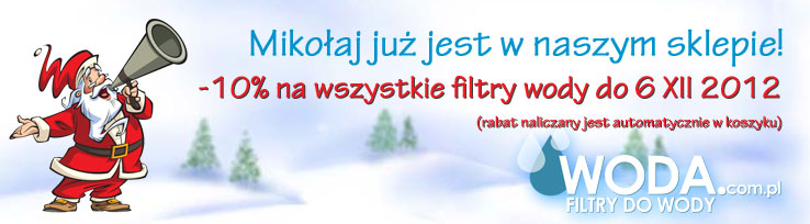 Mikołaj w sklepie www.woda.com.pl Mikołaj w sklepie www.woda.com.pl