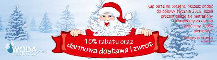 hurtownia filtrów wody promocja Filtry do wody w promocji