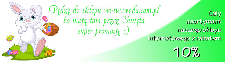 Filtry do wody w promocji